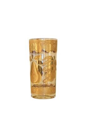Culver "Florentine" Highball Glass with 22k Gold